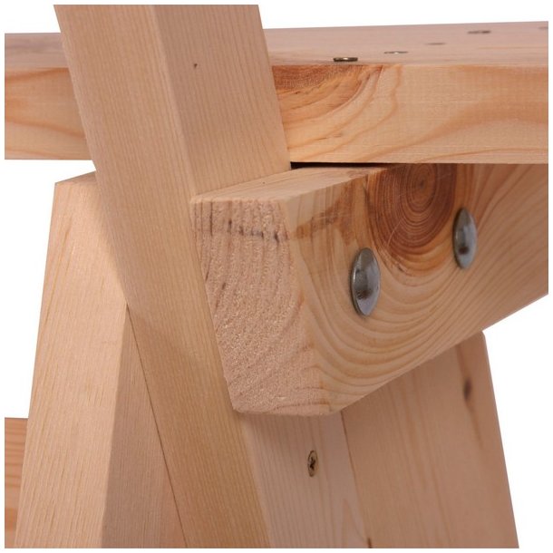 Have bnk - parkbnk og havebnk - trbnk p 148 cm - ubehandlet