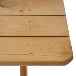 Have bnk - parkbnk og havebnk - trbnk p 148 cm - brun