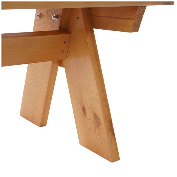 Have bnk - parkbnk og havebnk - trbnk p 148 cm - brun