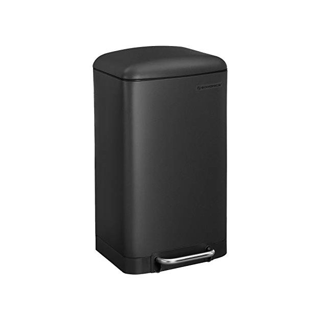 Pedalspand - skraldespand med soft close l�g - 30L sort