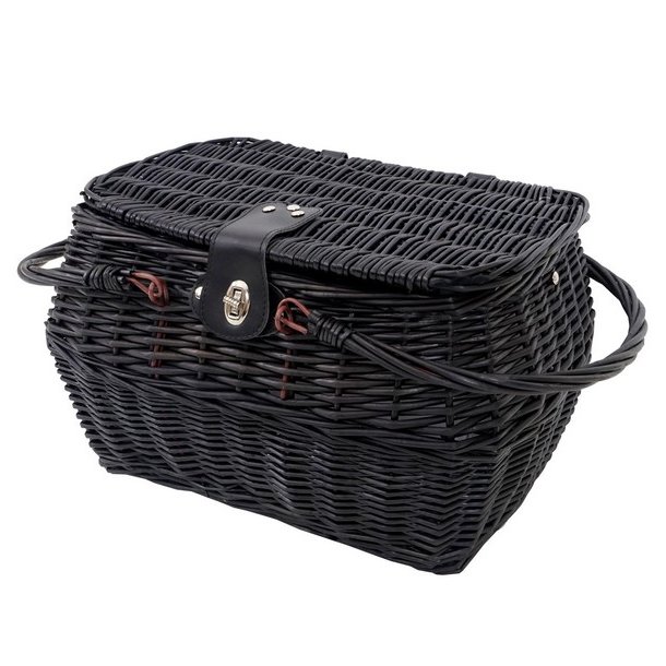 Picnickurv til 2 personer - picnicst i flet med termo kleskab