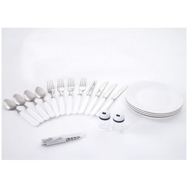 Picnickurv til 4 personer - picnic st i flet