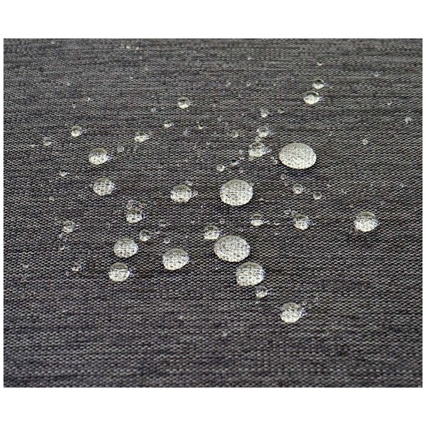 Havebnk og hyndeboks - grmeleret polyrattan med gr hynde