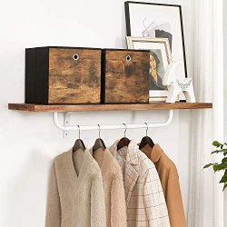 Opbevaringskasser til rumdeler - 6 stofkurve - rustik brun