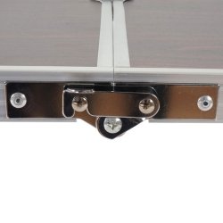 Campingbord - sammenklappeligt foldbart campingbord 68x120x60cm