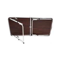 Campingbord - sammenklappeligt foldbart campingbord 68x120x60cm