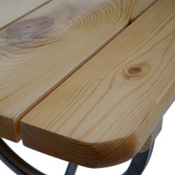 Bord- og bnkest - 2 havebnke og 1 havebord - sammenklappeligt foldbart