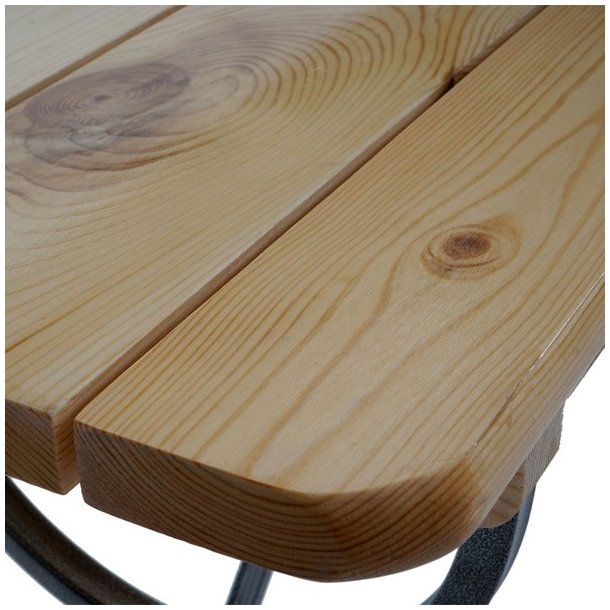 Bord- og bnkest - 2 havebnke og 1 havebord - sammenklappeligt foldbart