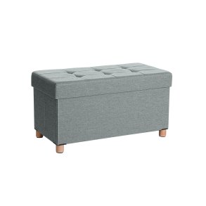 B�nk med kiste - siddeb�nk med opbevaring 76 x 38 x 38 - gr�