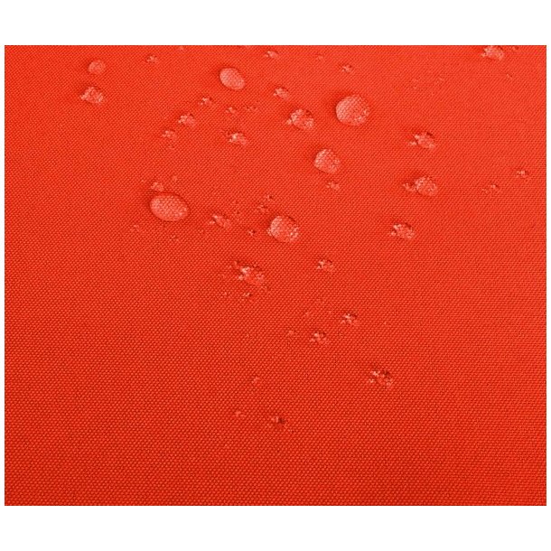 Havebnk - sort polyrattan havebnk med terracotta hynde