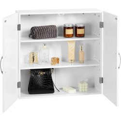 Badevrelsesskab - vghngt skab - vgskab - hvid 60 x 18 x 60