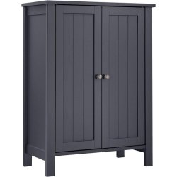 Badev�relsesskab - skab til badev�relse - gr� 80 x 60 x 30 cm