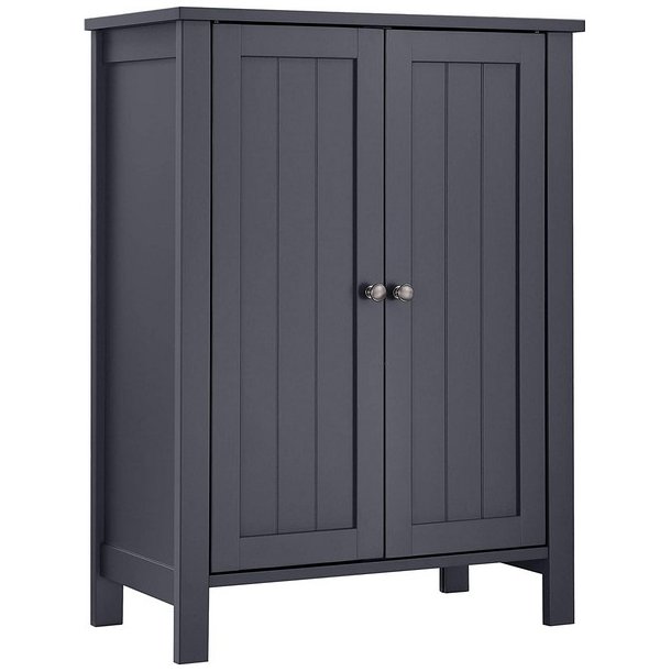 Badev�relsesskab - skab til badev�relse - gr� 80 x 60 x 30 cm