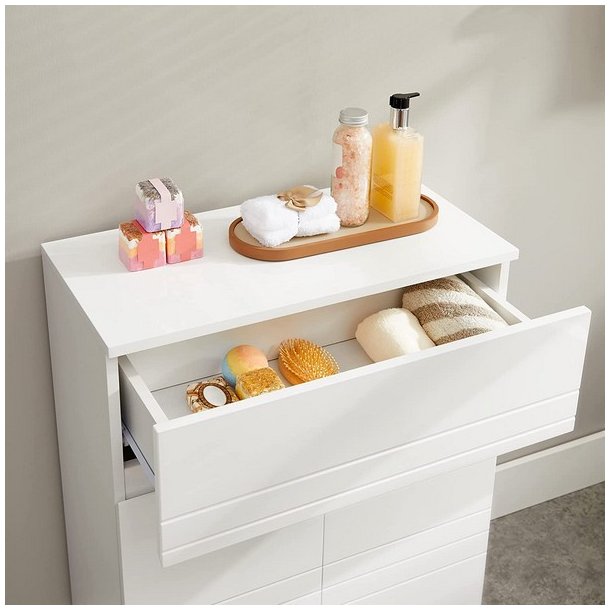 Badevrelsesskab - skab - opbevaringsskab - hvid 60 x 30 x 80