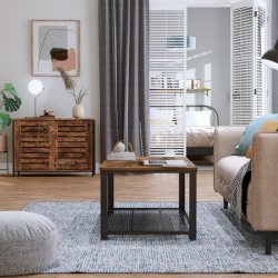 Sk�nk - opbevaringsskab - rustik brun sk�nk 100 x 35 x 70