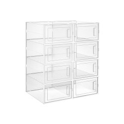 Opbevaringsbokse - 8 stk skokasser - opbevaringskasser til sko