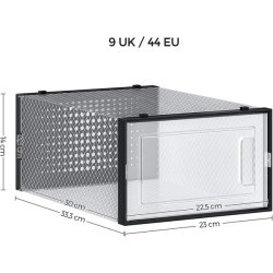 Opbevaringsbokse - 18 stk skokasser - opbevaringskasser til sko