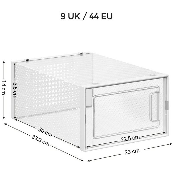Opbevaringsbokse - 18 stk skokasser - opbevaringskasser til sko