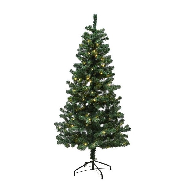 NORDIC WINTER ALEX - lille smalt plastik juletr 200 x 106 m/LED