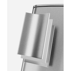 Pedalspand 30 liter - skraldespand med soft-close l�g - s�lv