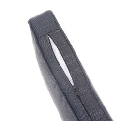 Havem�bels�t - sorte polyrattan havem�bler med antracit hynder