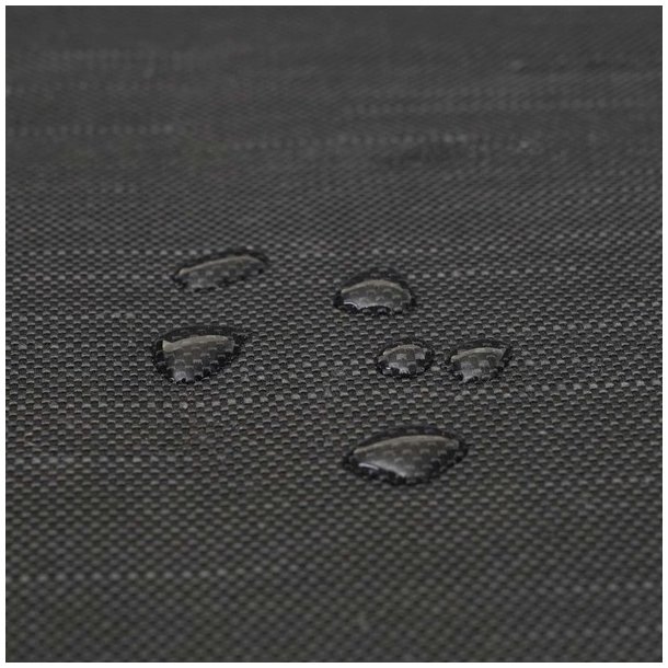 Havem�bels�t - sorte polyrattan havem�bler med antracit hynder