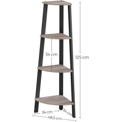Hj�rnereol - stigereol i industrielt design - gr� beige (greige)
