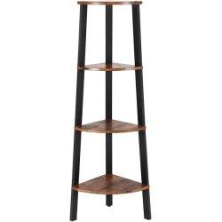 Hjrnereol - stigereol i industrielt design - rustik brun