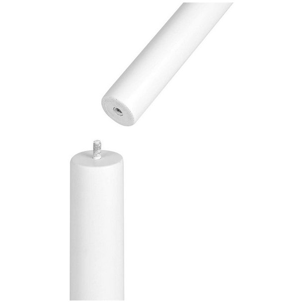 Stumtjener i hvid tr� - frakke stativ til entre - 30x30x175