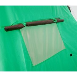 Campingtelt - 4 personers tunneltelt til camping - grnt telt