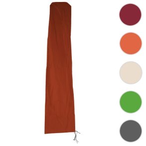 Overtrk til parasol 4 meter - vandtt terracotta cover til haveparasol