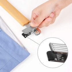 Bukseb�jler i tr� - justerbare 8-pak bukseklemme b�jler - 34 cm