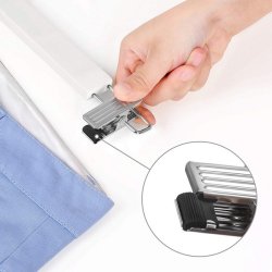 Bukseb�jler i tr� - justerbare 8-pak bukseklemme b�jler - 34 cm