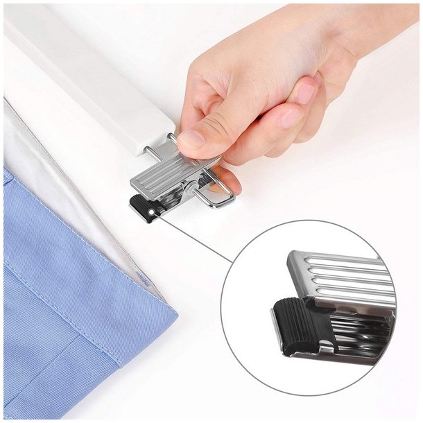 Bukseb�jler i tr� - justerbare 8-pak bukseklemme b�jler - 34 cm