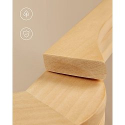 T�jb�jler med buksestang - 10 stk brune tr�b�jler til t�j