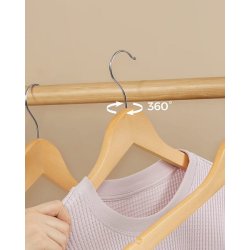 T�jb�jler med buksestang - 20 stk brune tr�b�jler til t�j