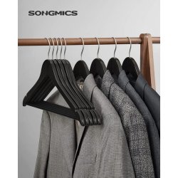 T�jb�jler med buksestang - 20 stk sorte tr�b�jler til t�j