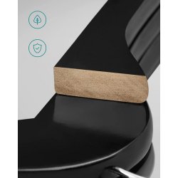 T�jb�jler med buksestang - 20 stk sorte tr�b�jler til t�j