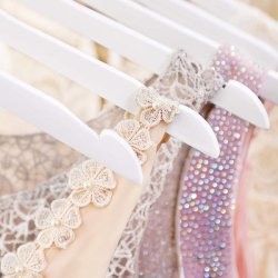 T�jb�jler uden buksestang - 20 stk hvide tr�b�jler til t�j