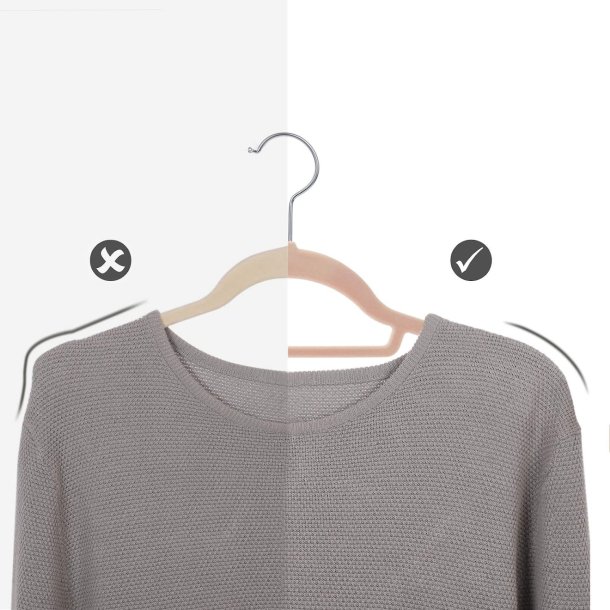 T�jb�jler i velour med skridsikker buksestang - 50 stk pink