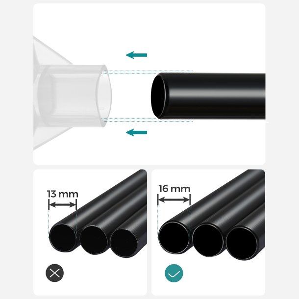 Kl�deskab med stofsider - sort garderobeskab og t�jskab - 167 cm