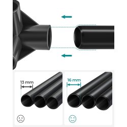 Kl�deskab med stofsider - bl� garderobeskab og t�jskab - 175 cm