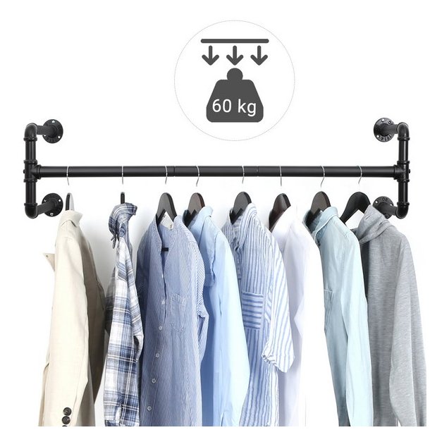 2 stk vghngt tjstang i vandrr look - industrielt design