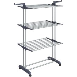 T�rrestativ til vasket�j - foldbart med vinger - gr�