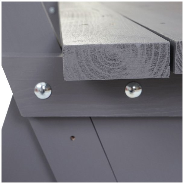 Have bnk - parkbnk og havebnk - trbnk p 148 cm - gr