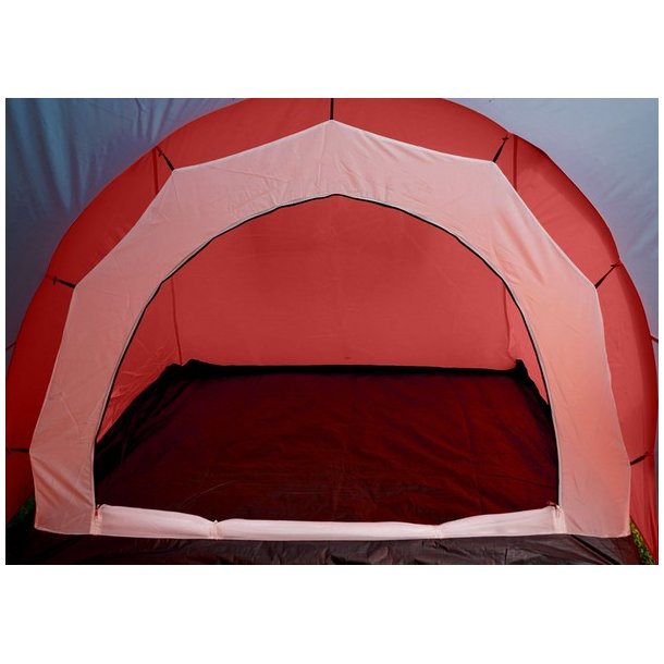 Campingtelt - 4 personers tunneltelt til camping - rdt telt