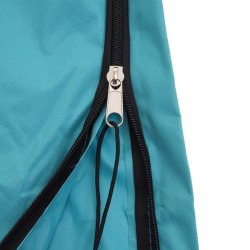 Overtrk til parasol 3,5 - vandtt turkis cover til haveparasol