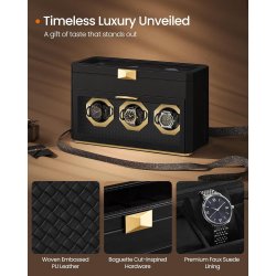 Displayske til 9 ure - urkasse til armbndsure - sort