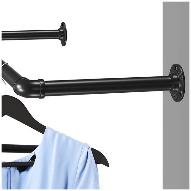 2 stk vghngt tjstang i vandrr look - industrielt design