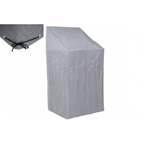 Cover til havestole - grt vandafvisende overtrk - 150x70x70